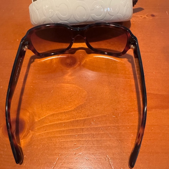 Coach Women's Sunglasses - Dark Brown - Picture 2 of 6